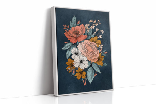 Bouquet Beneath a Midnight Sky