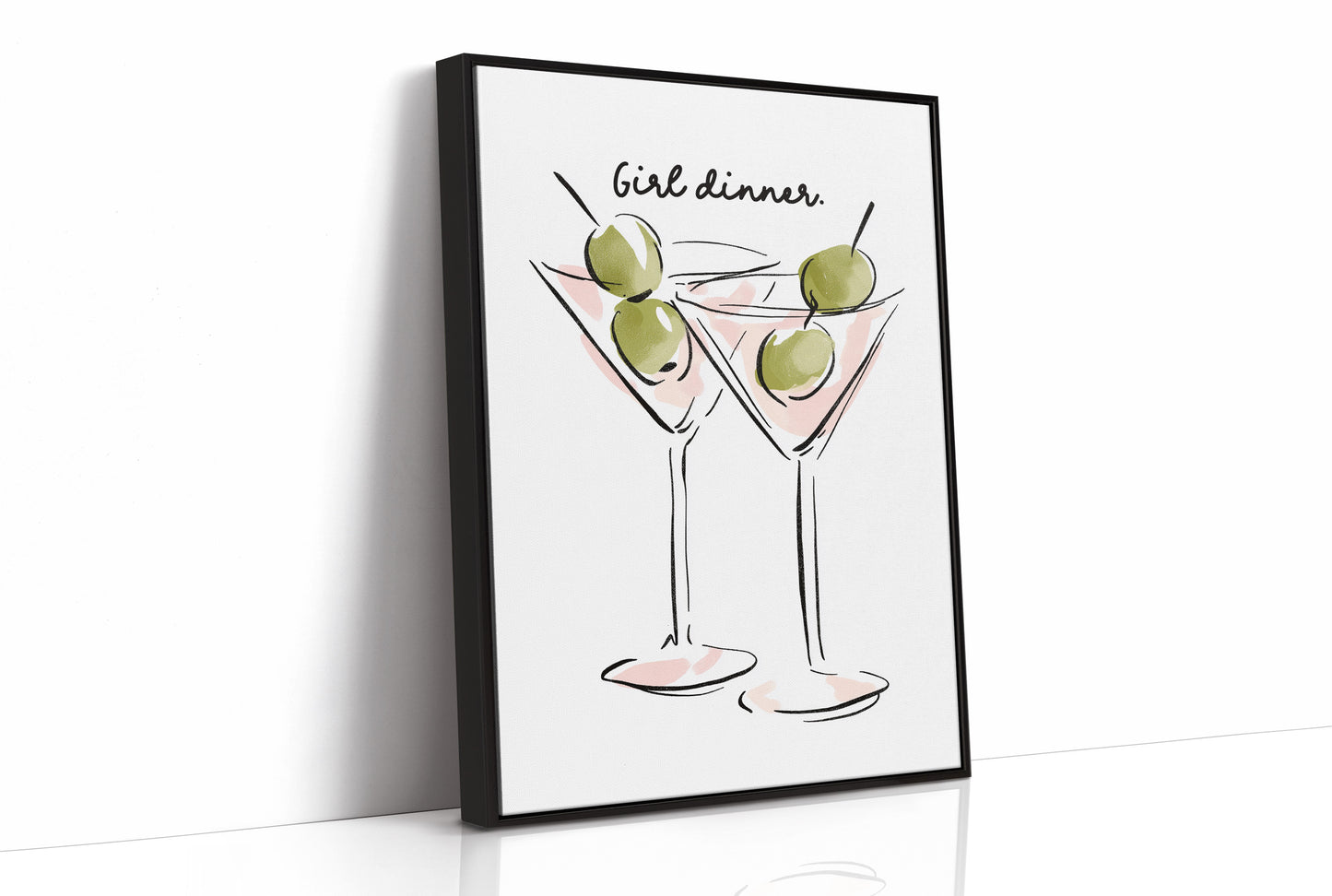 Girl Dinner, Two Olives Deep