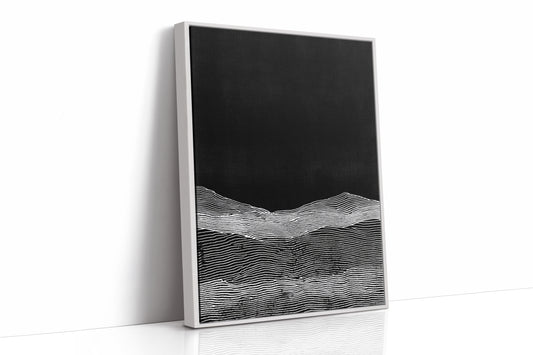 Silent Waves Beneath Midnight Skies