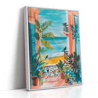 Balcony Echoes of Sunlit Shores