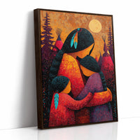 Embrace Beneath the Harvest Moon