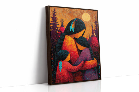Embrace Beneath the Harvest Moon