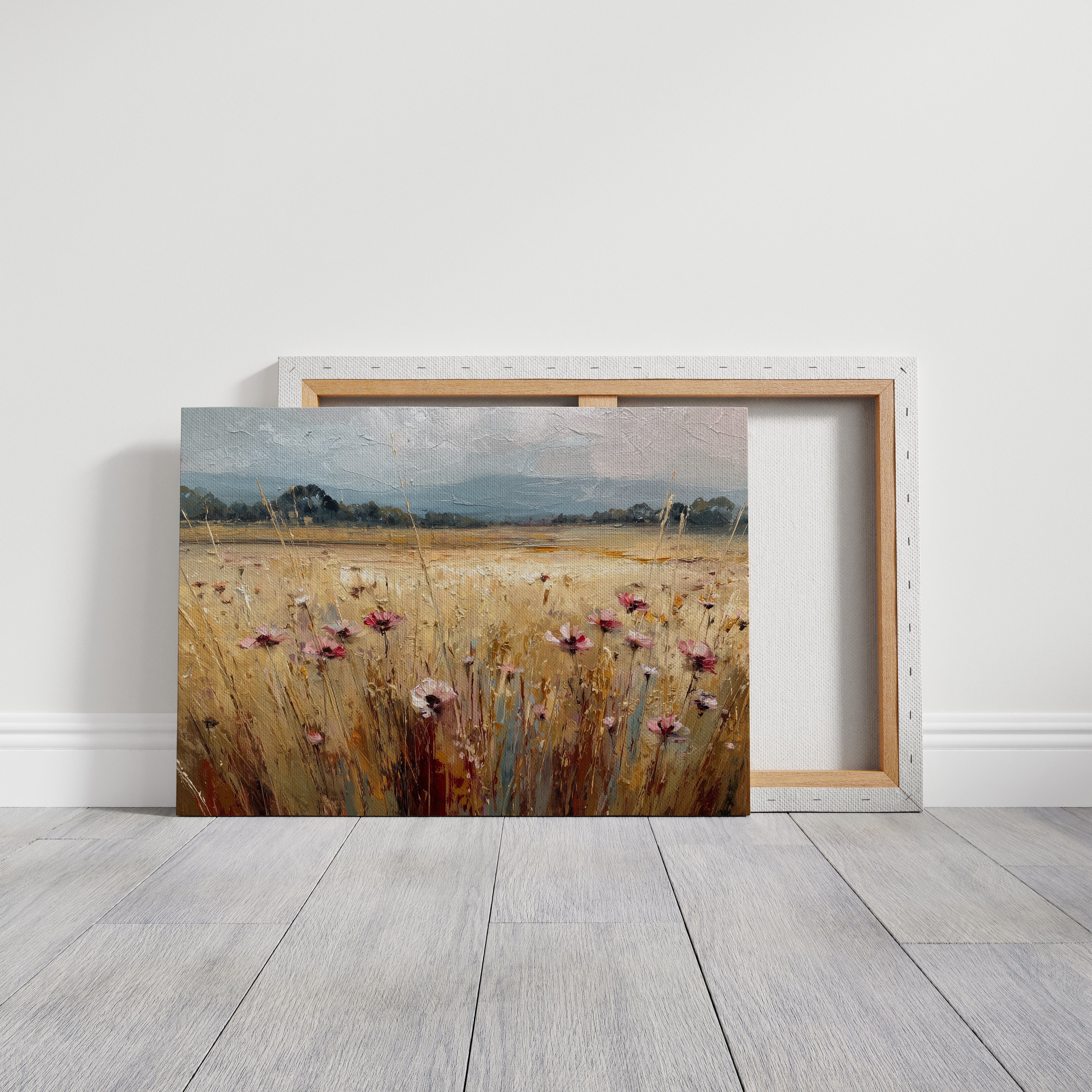 Wild Cosmos Dance Through Golden Fields