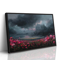 Storm Blooms Against Darkened Sky