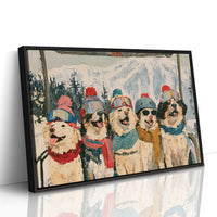 Dogs on the Chairlift