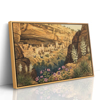 Swallows Over the Cliff Dwelling