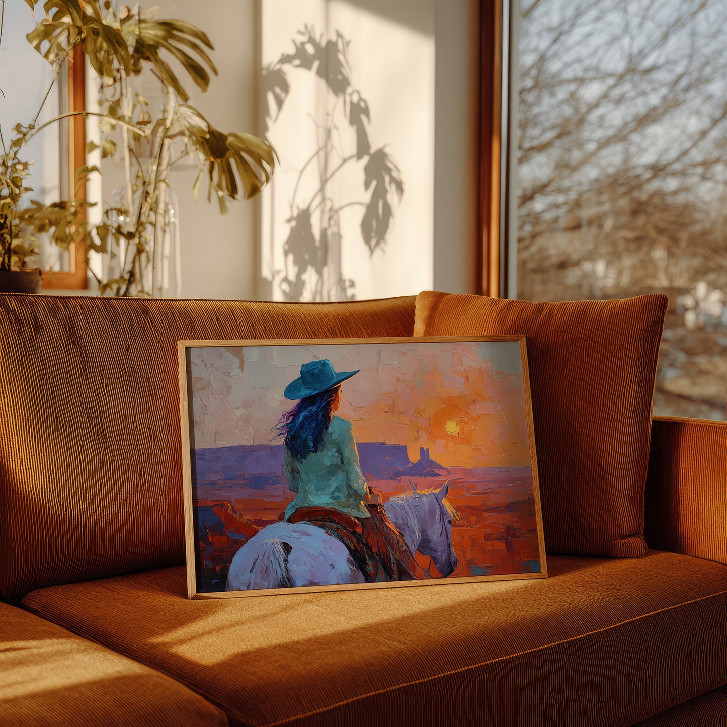 Wild Horses Chase Desert Sunsets
