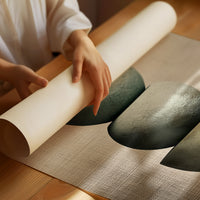 Stacked Stoneware: Linen and Sage