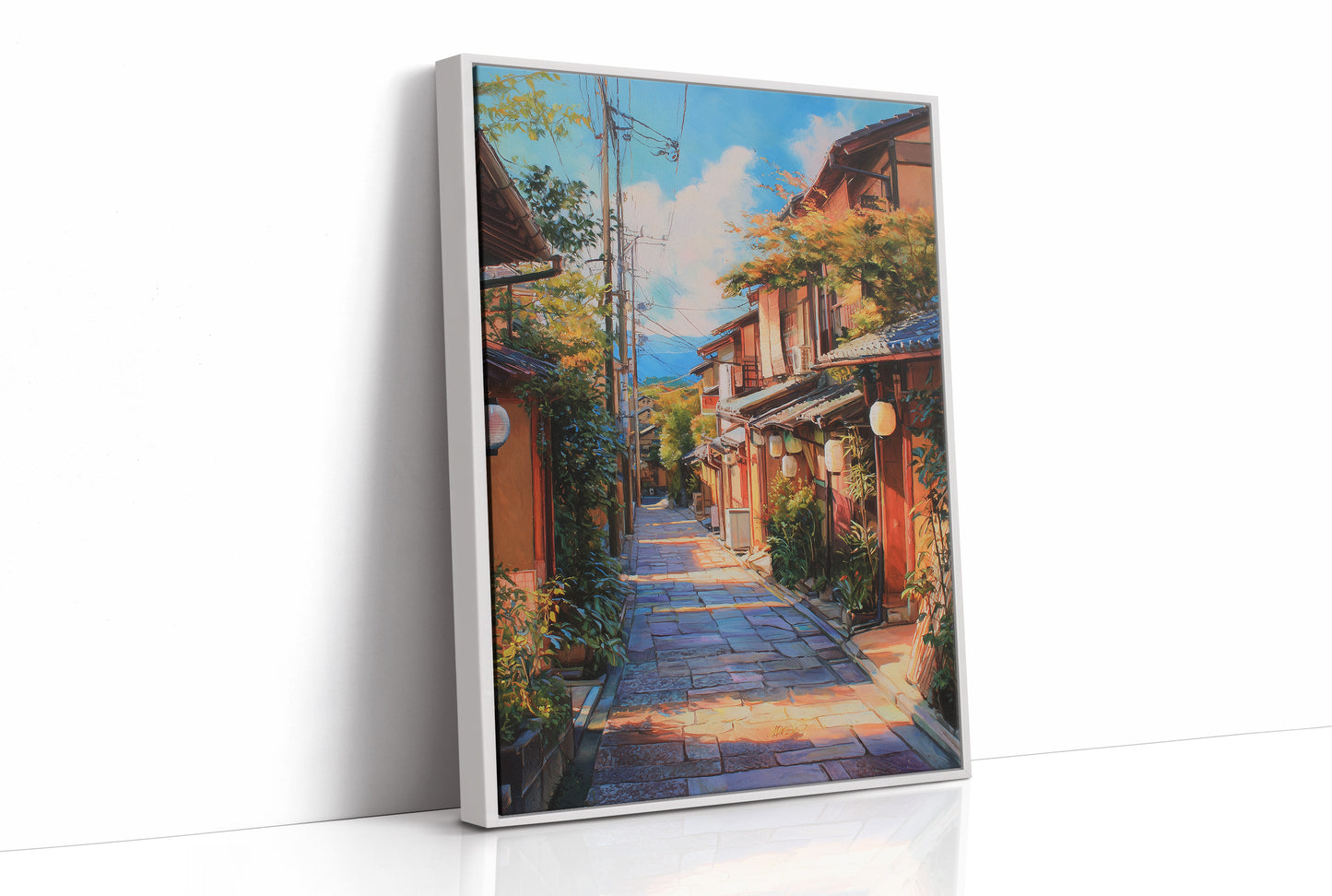 Kyoto Lanterns Light Ancient Streets