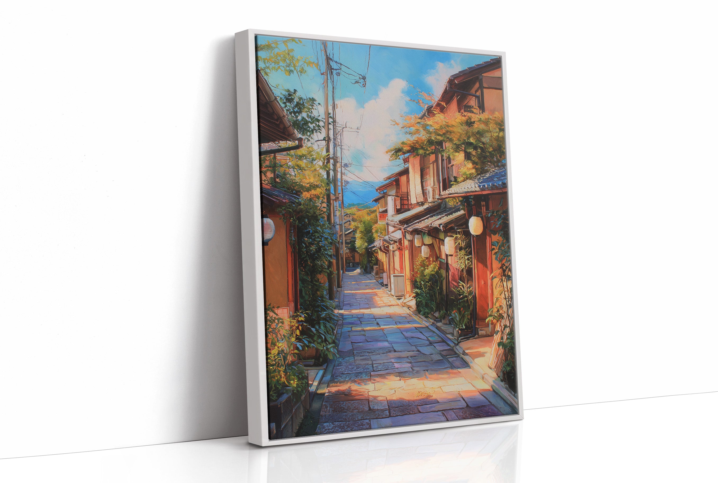 Kyoto Lanterns Light Ancient Streets