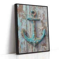 Weathered Anchor Tells Coastal Tales