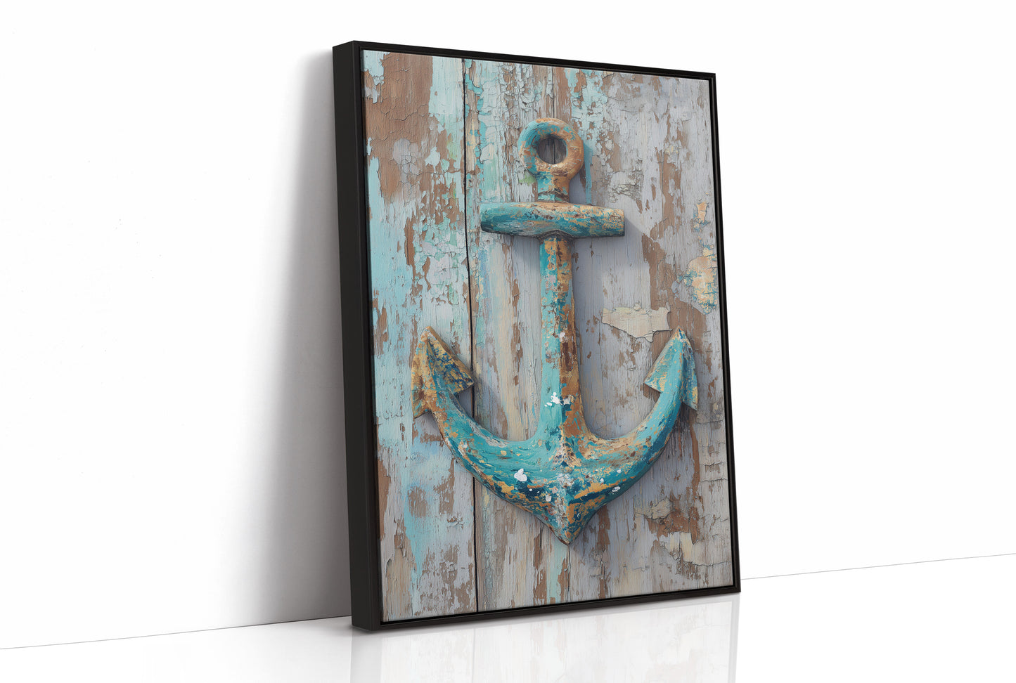 Weathered Anchor Tells Coastal Tales