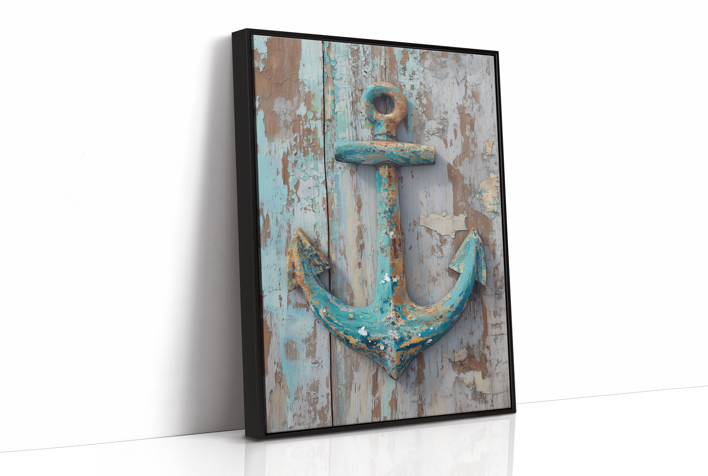 Weathered Anchor Tells Coastal Tales
