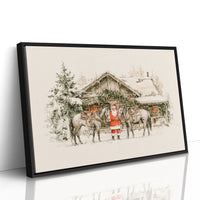 Santa at the Ranch Barn