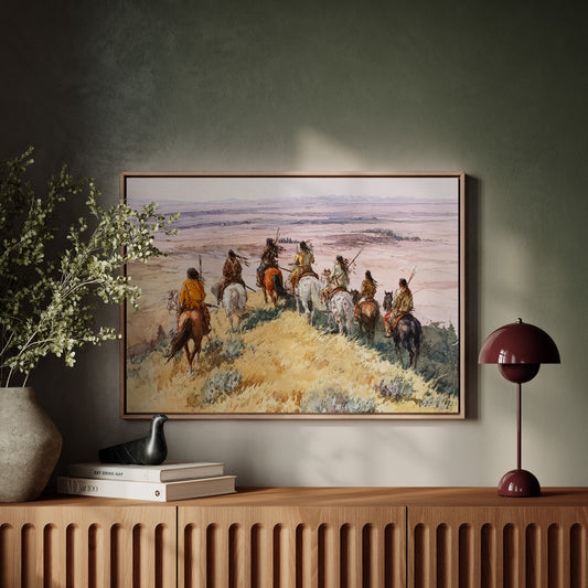 Riders Follow Ancient Prairie Winds