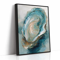 Tidal Memories In Aqua Gold