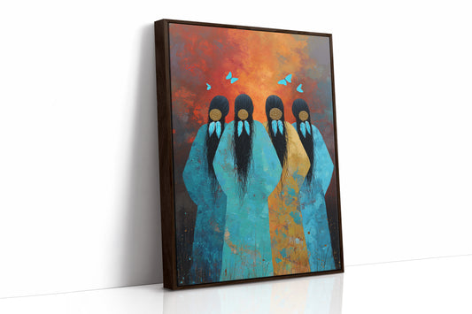 Voices Beneath the Painted Sky