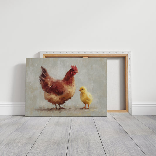 Mother Hen Shares Morning Wisdom