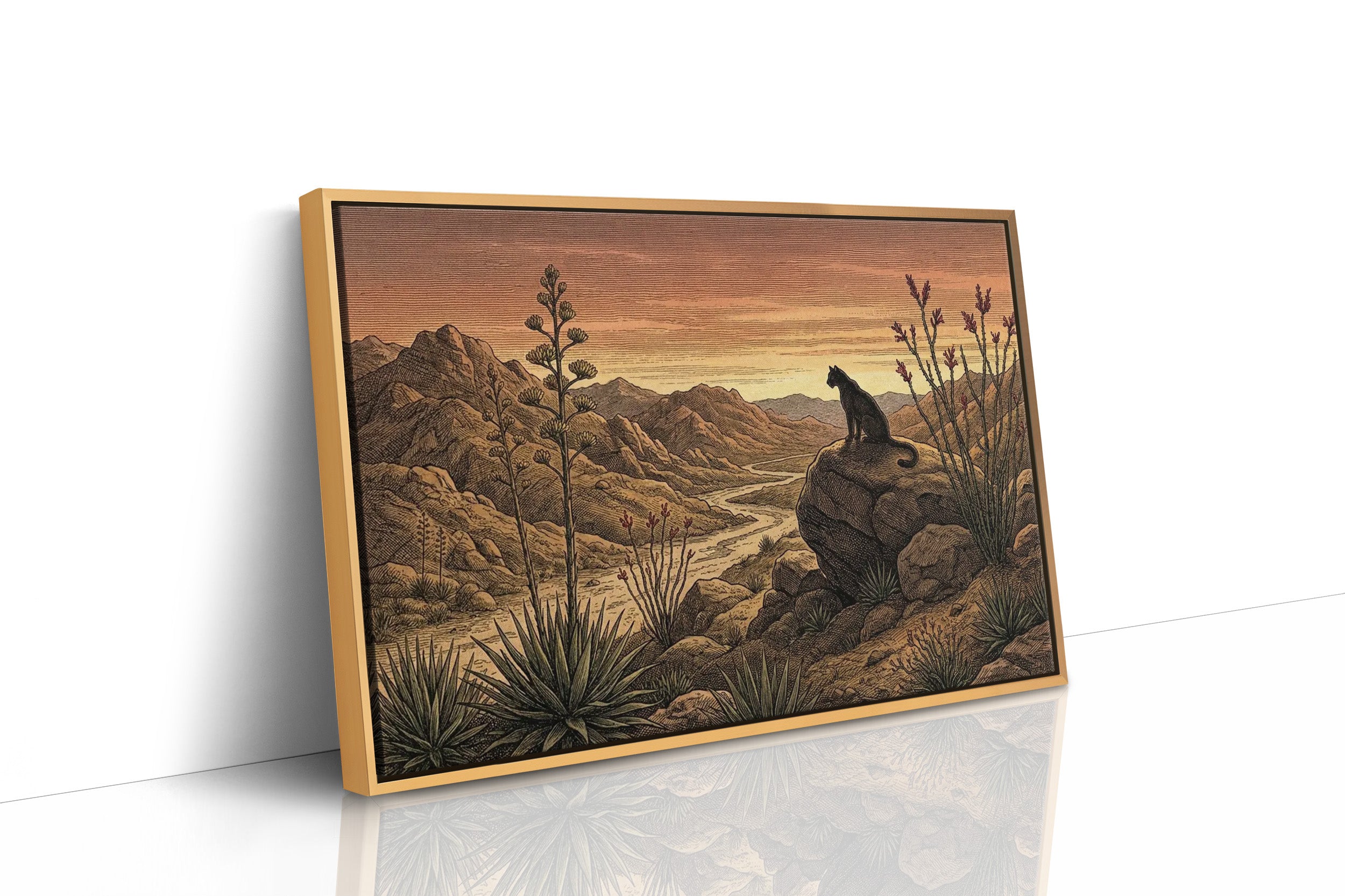 Mountain Lion at Dusk