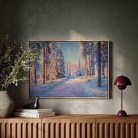 Winter Paints The Forest Rose
