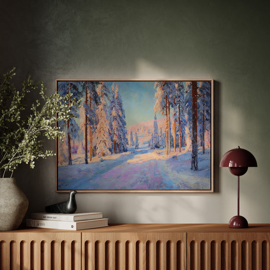 Winter Paints The Forest Rose