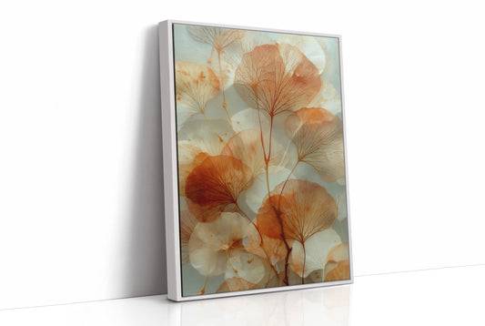 Copper Petals Dance In Light