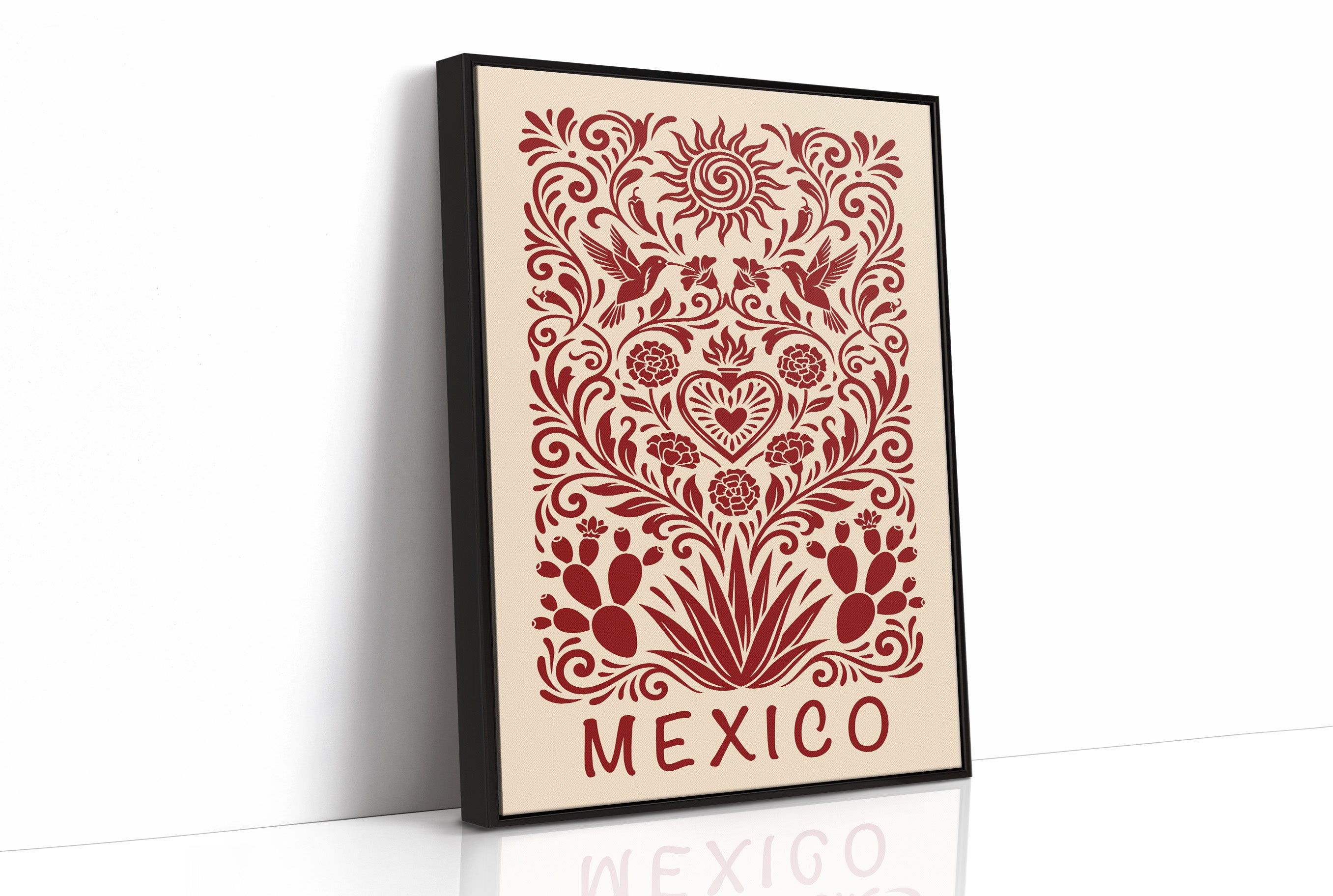 Mexico, Sacred Heart Symmetry