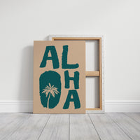 Island Letters Spell Summer Peace