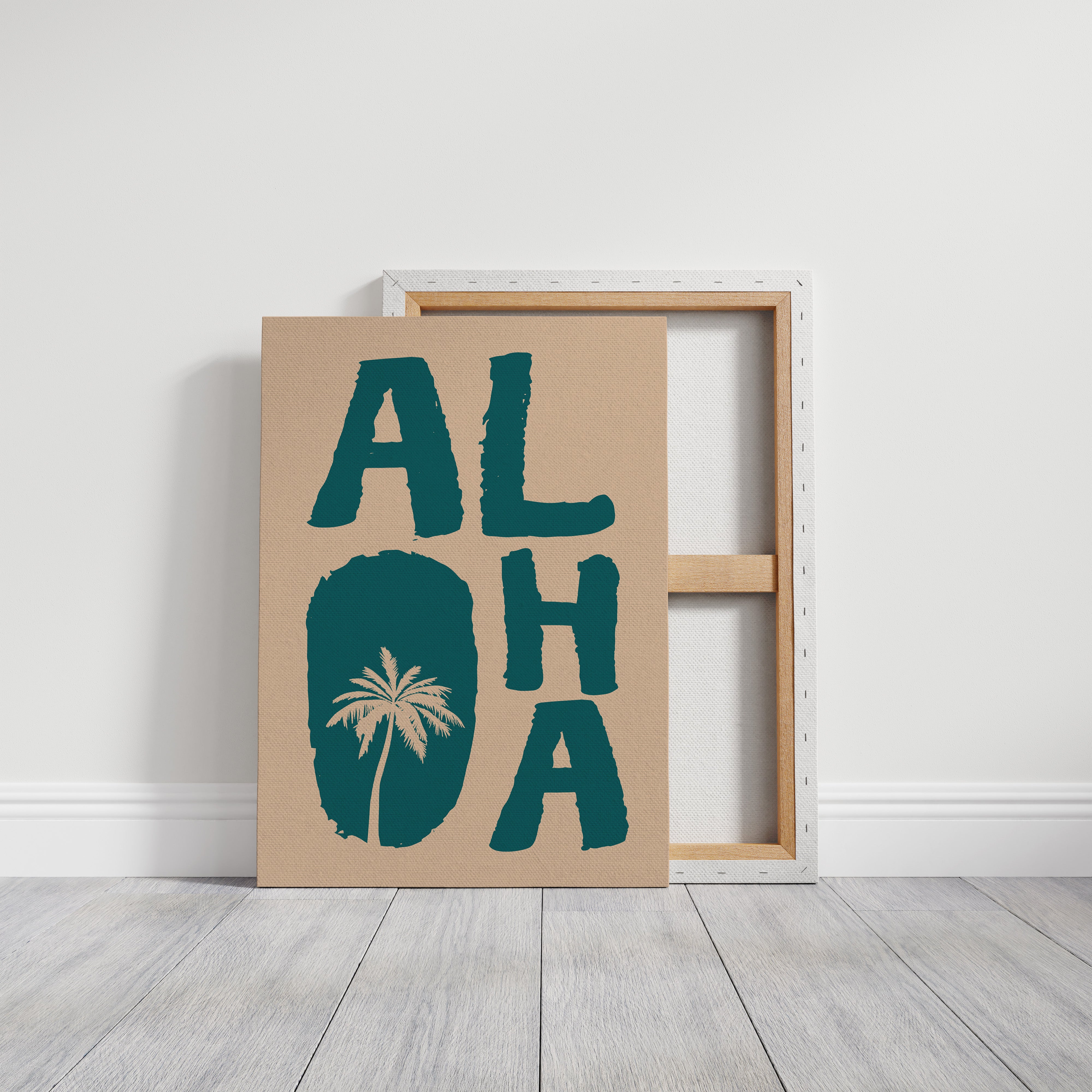 Island Letters Spell Summer Peace