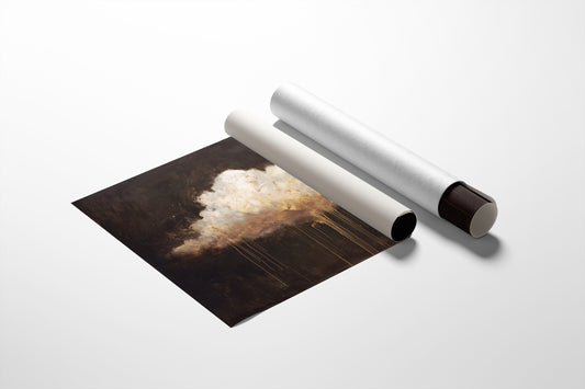 Floating Memory Against Dark Sky