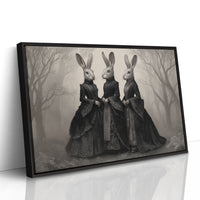 Victorian Hares Tell Forest Tales