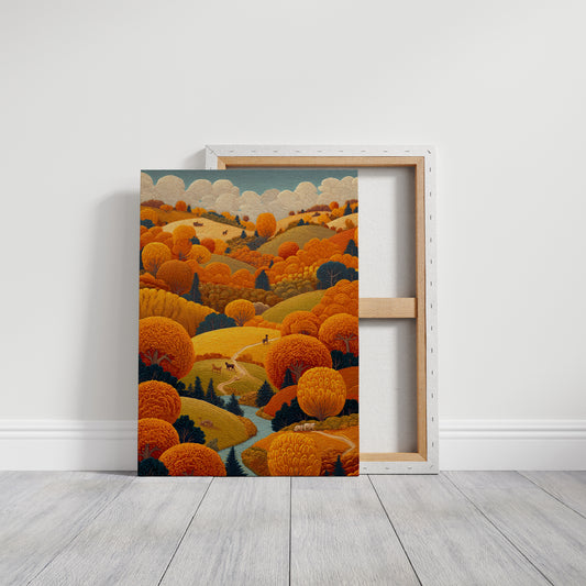 Rolling Hills Paint October's Symphony