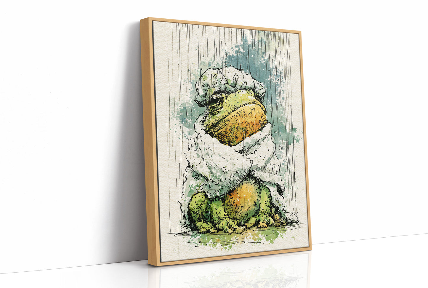 Toad Burrito, Post-Bath