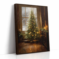 Glistening Pines and Warm Embrace