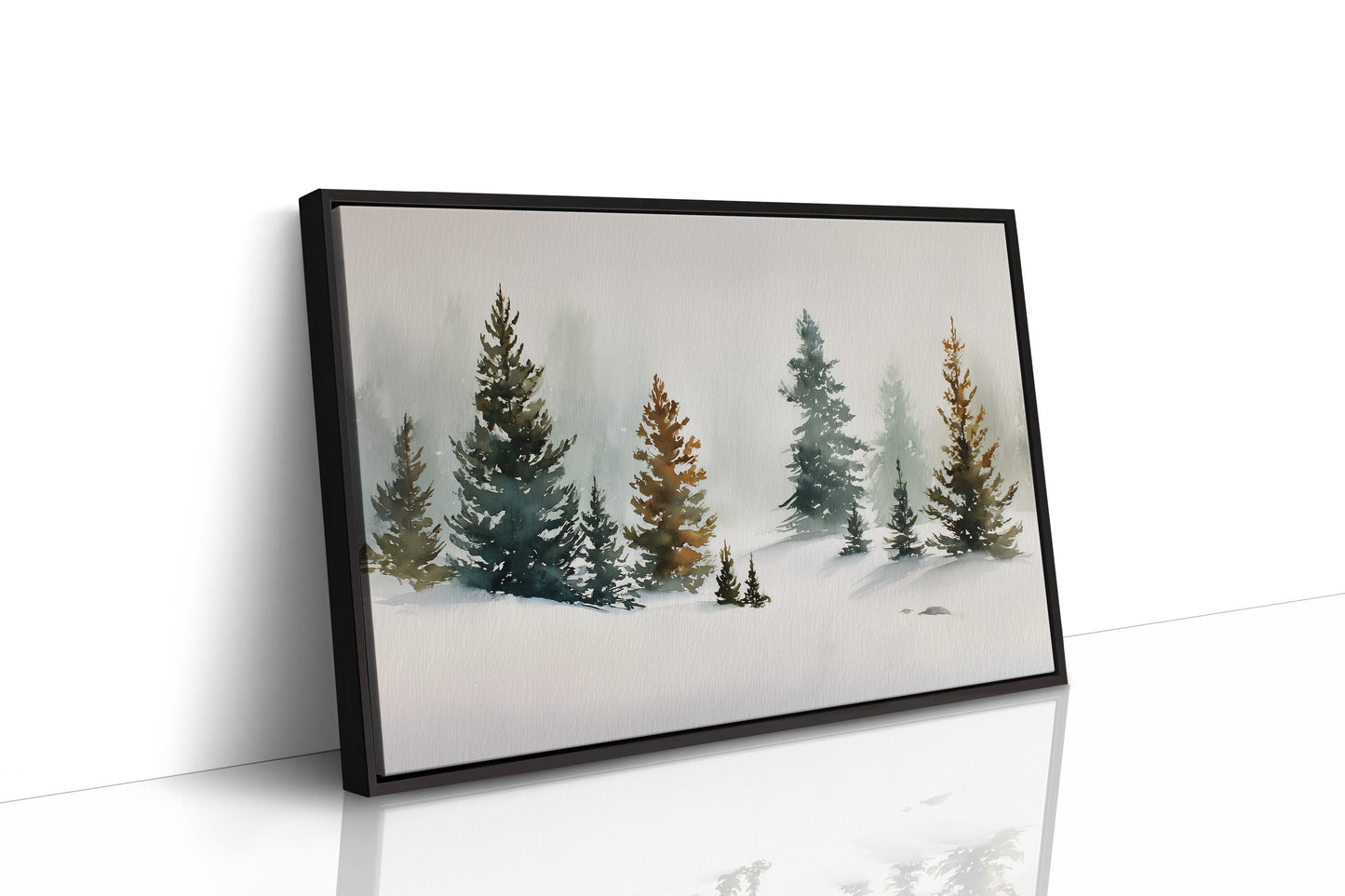 Winter Pines Paint December's Song