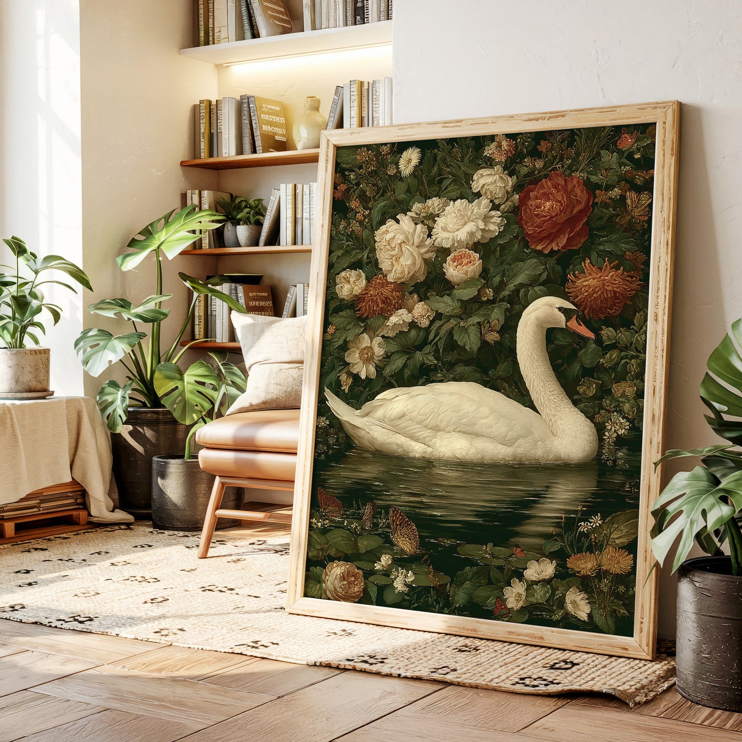Serenity Among Blossoms