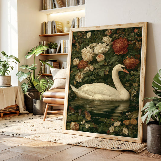 Serenity Among Blossoms