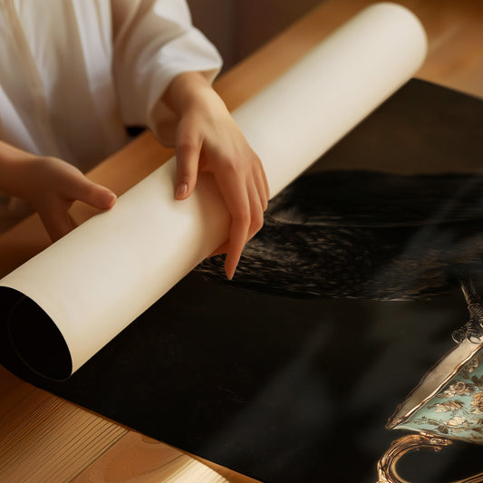 Raven's Teacup In Fading Light