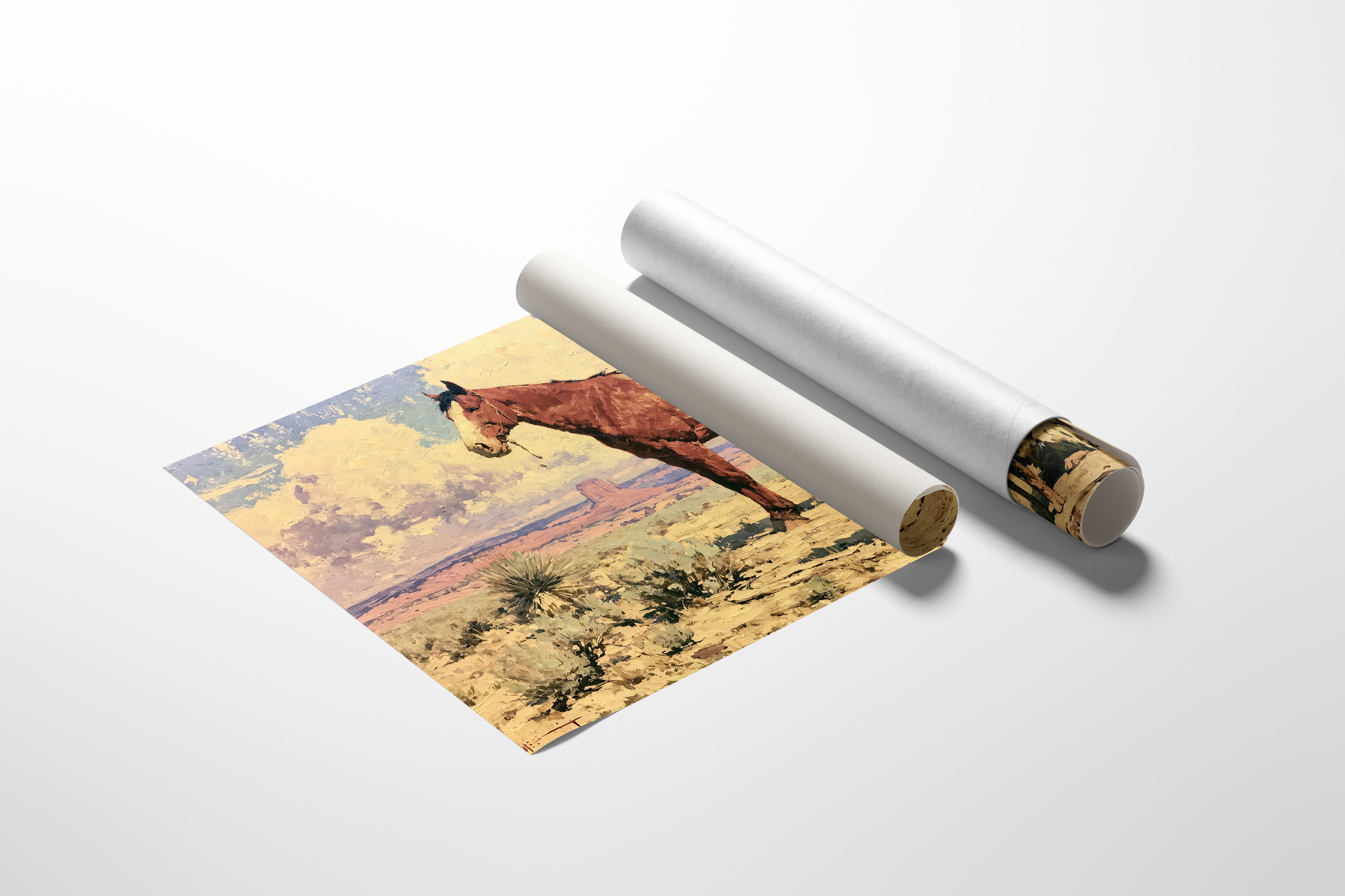 Desert Companions, Horse and Cattle Dog