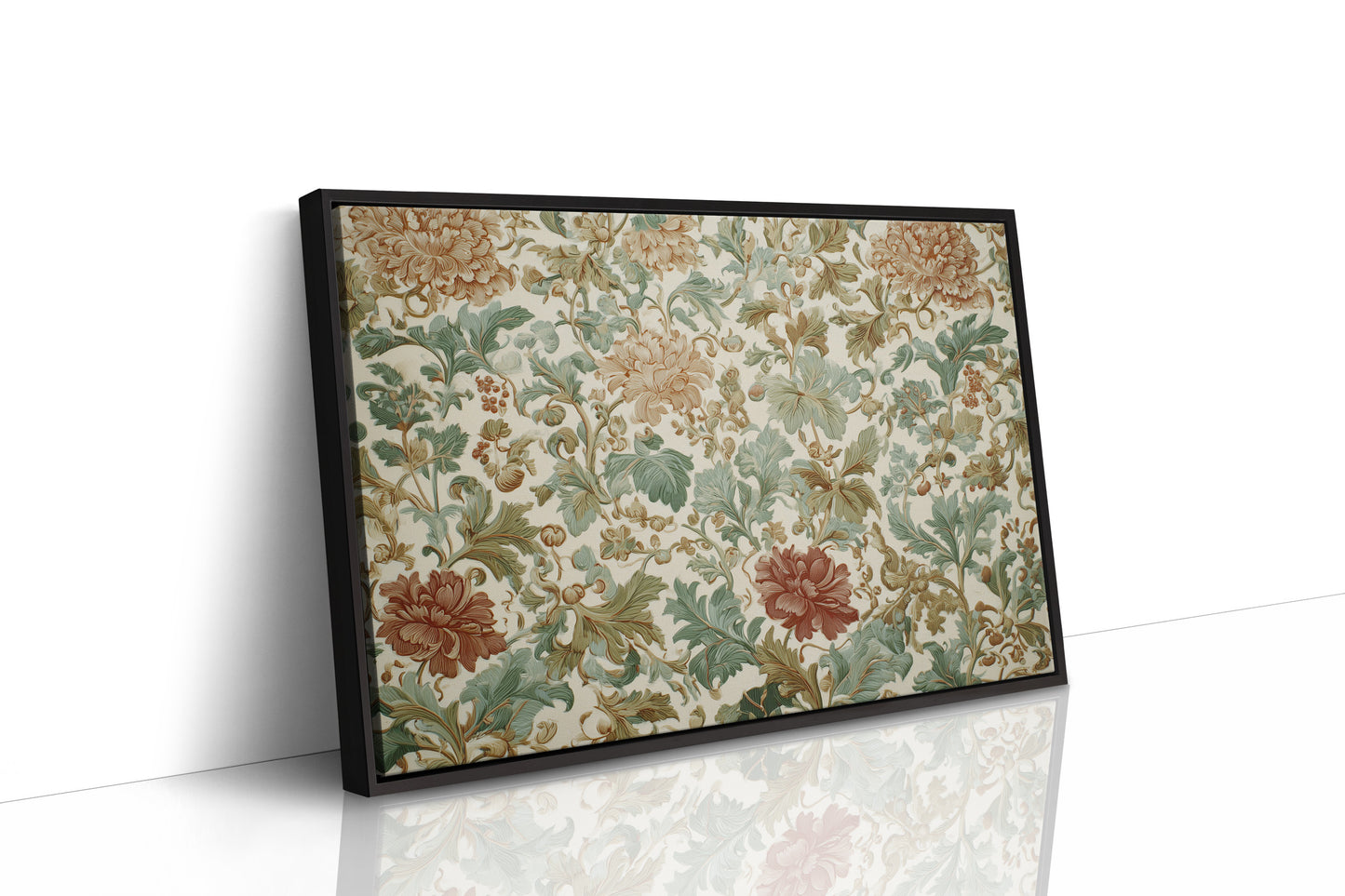 Vintage Blooms Meet Holiday Light