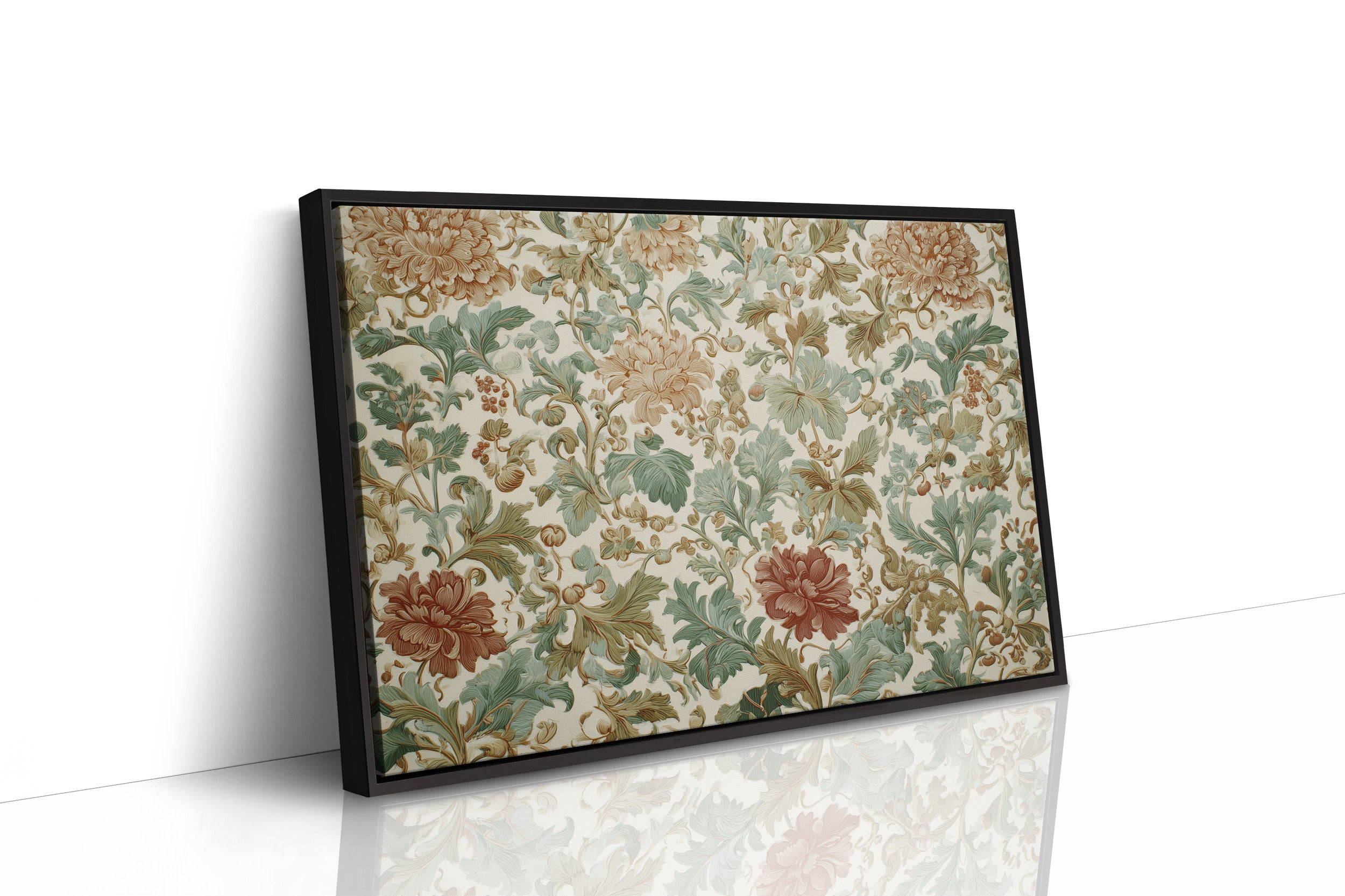 Vintage Blooms Meet Holiday Light