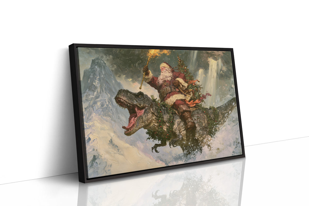Torchbearer on a T-Rex