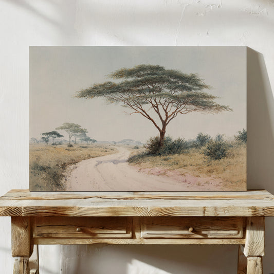 Acacia Bends Over Winding Path