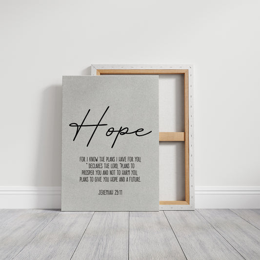 Promises Rest On Wooden Tables