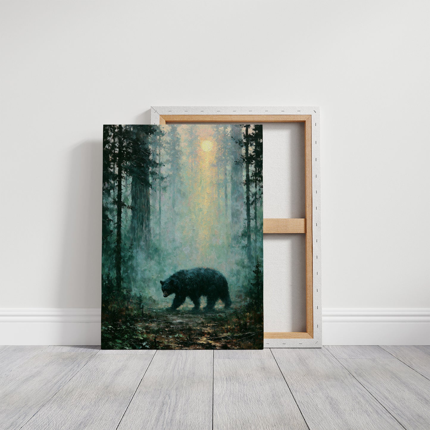 Bear Crossing at First Light