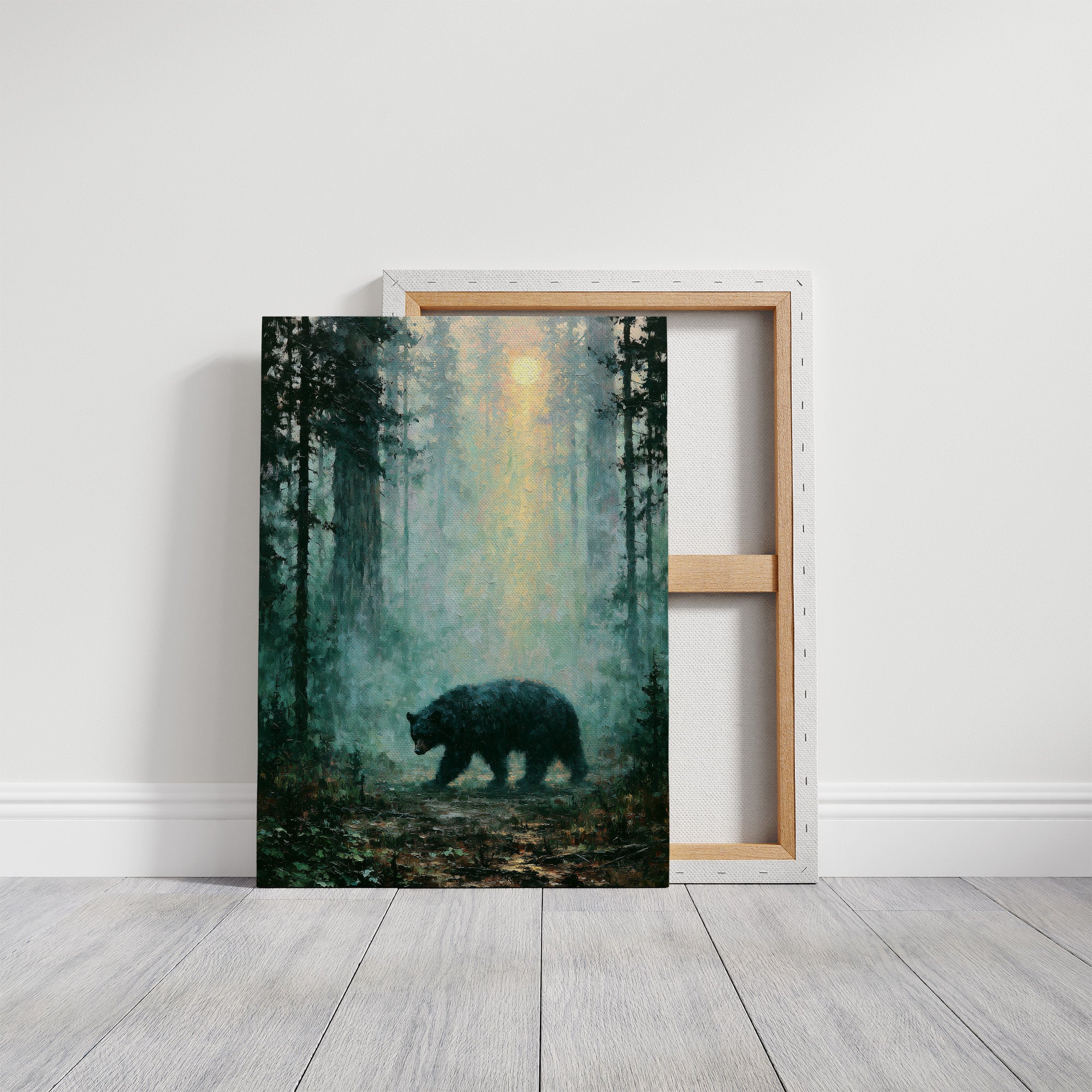 Bear Crossing at First Light