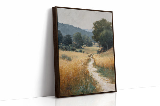 Pathway Through Golden Fields