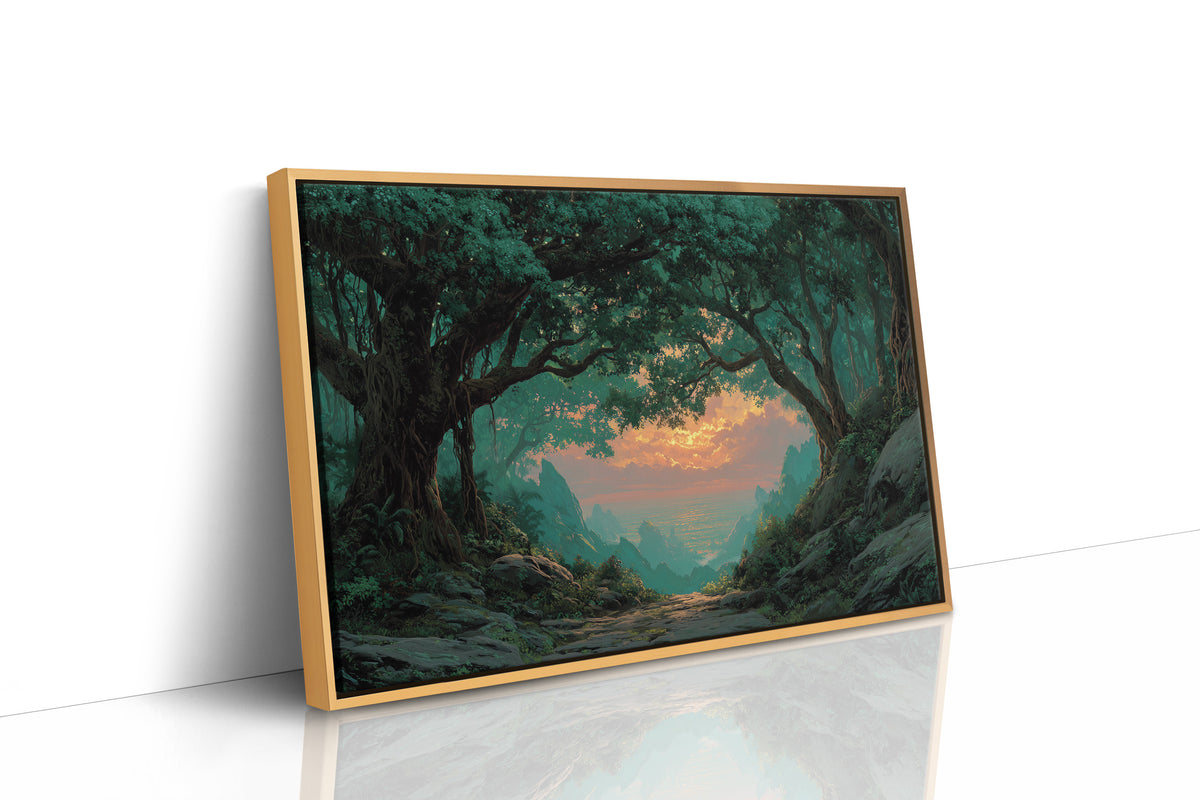 The Trees Framed It Themselves