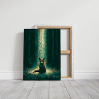 Fox in the Amber Beam