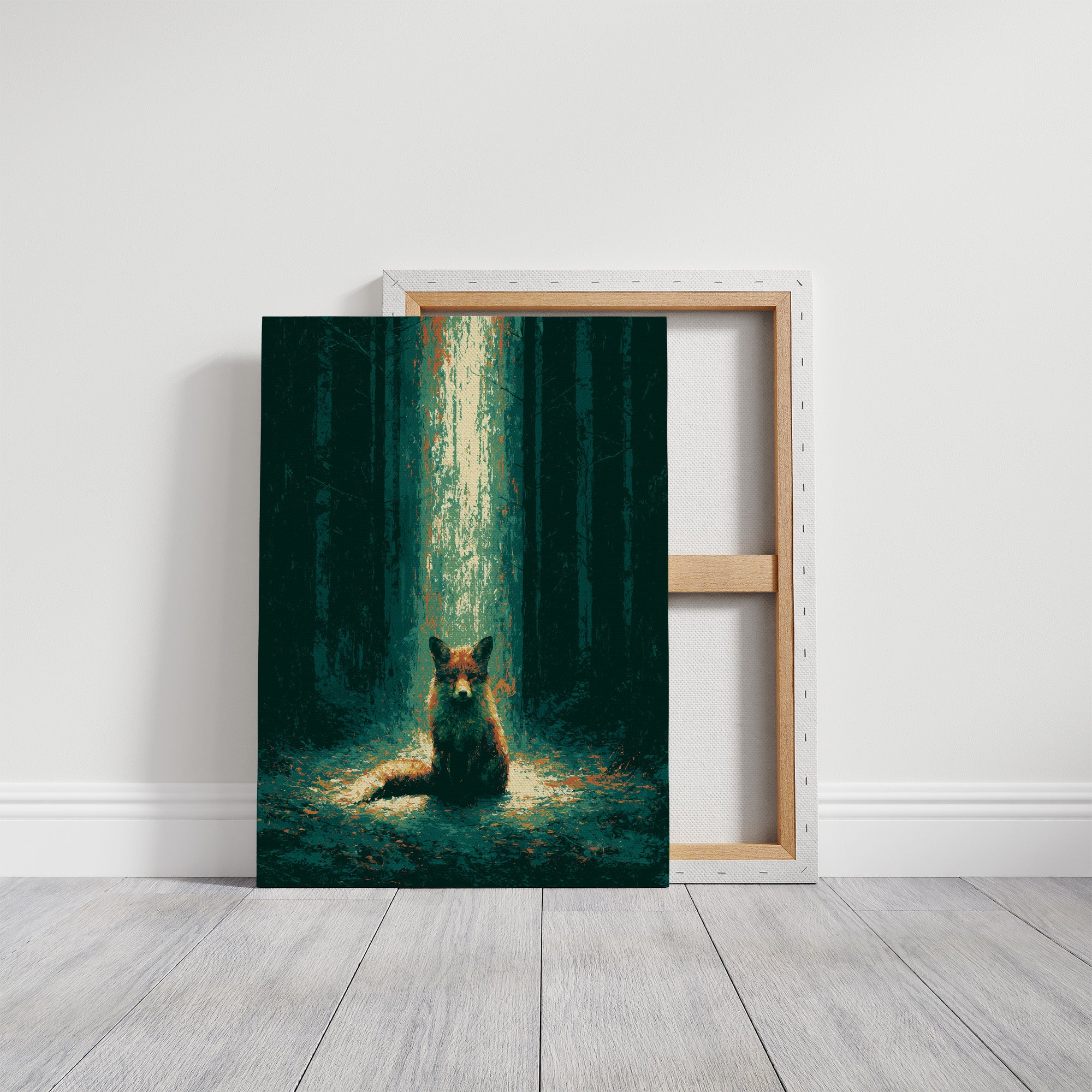 Fox in the Amber Beam